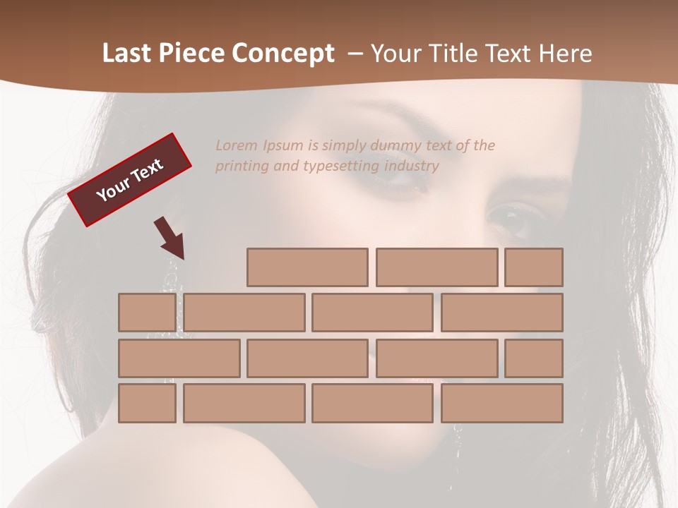 Attractive Clean Curly PowerPoint Template