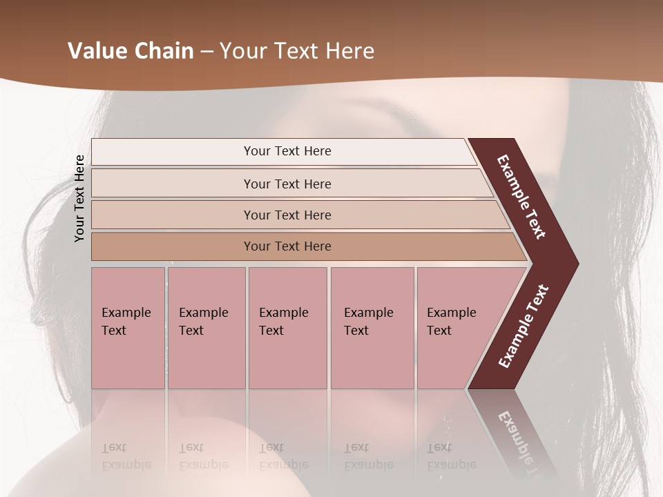 Attractive Clean Curly PowerPoint Template