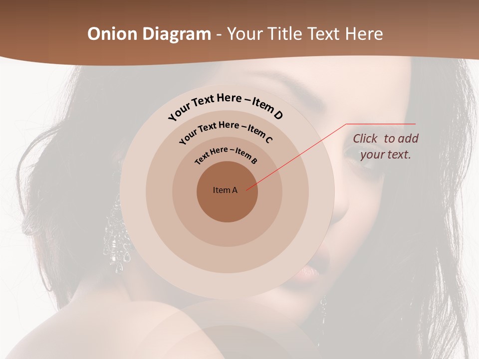 Attractive Clean Curly PowerPoint Template
