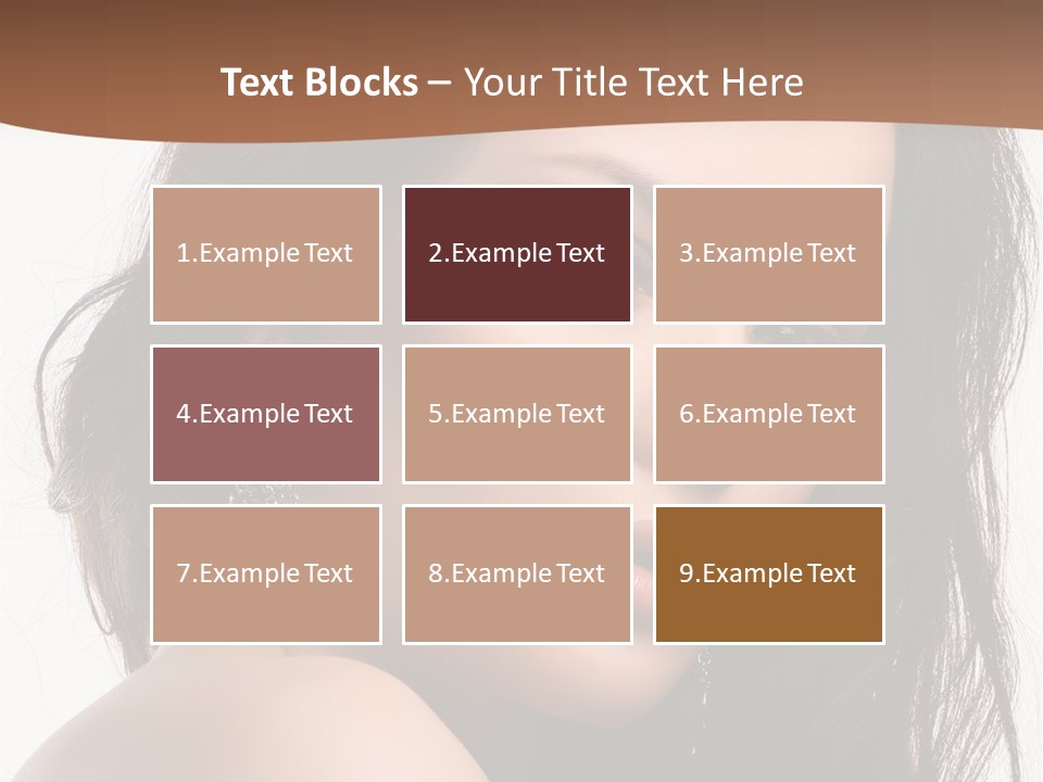 Attractive Clean Curly PowerPoint Template