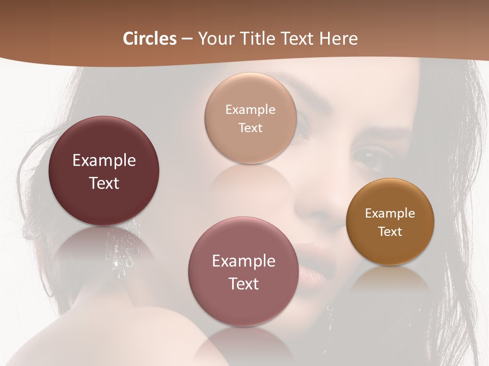 Attractive Clean Curly PowerPoint Template