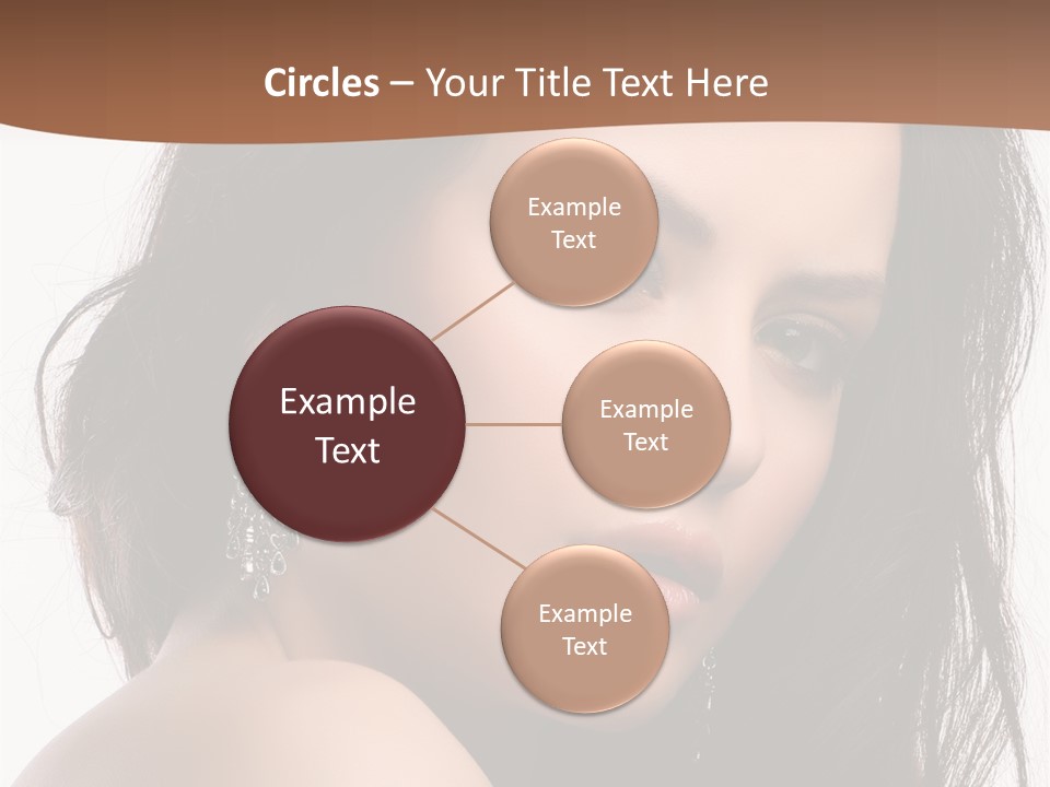 Attractive Clean Curly PowerPoint Template