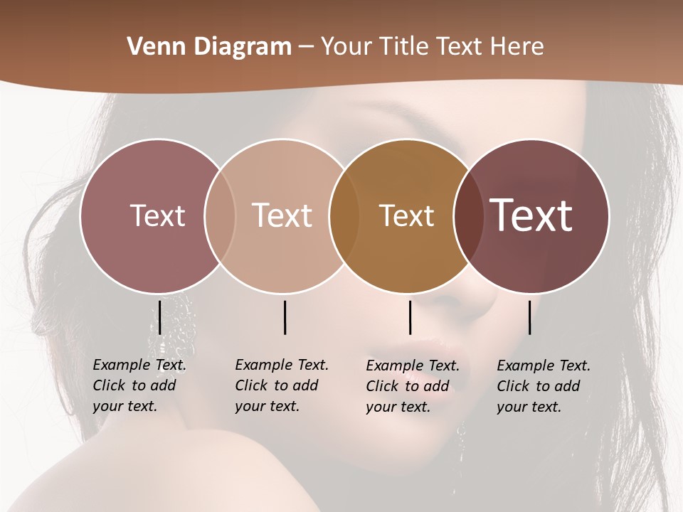 Attractive Clean Curly PowerPoint Template
