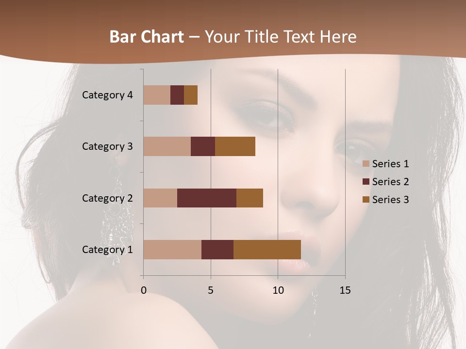 Attractive Clean Curly PowerPoint Template