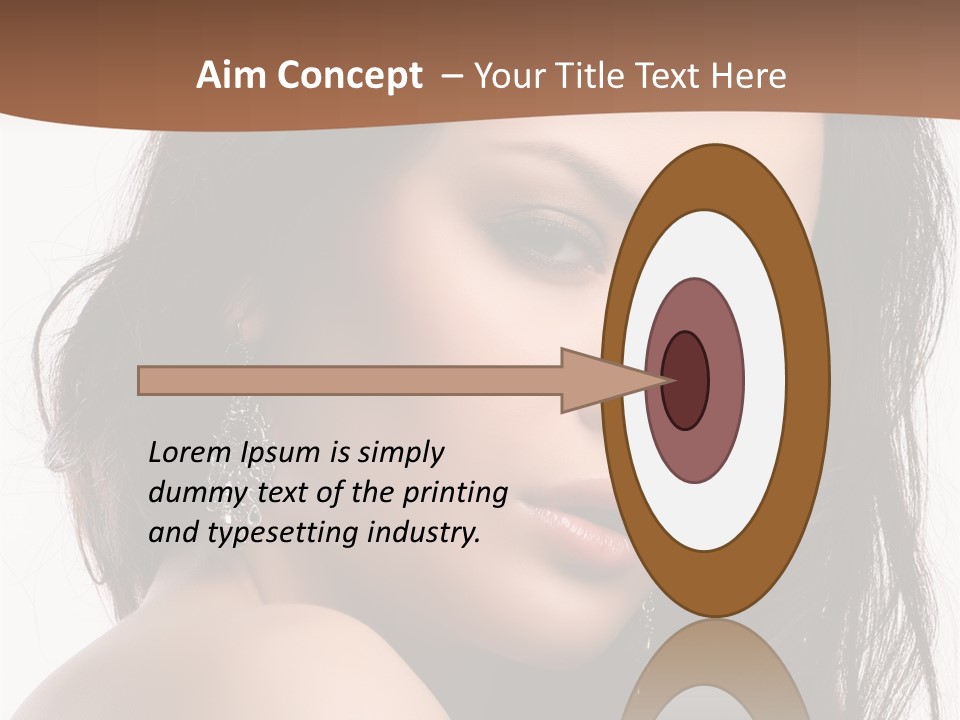 Attractive Clean Curly PowerPoint Template