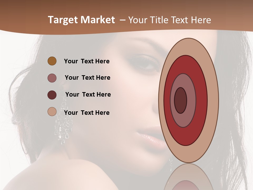 Attractive Clean Curly PowerPoint Template
