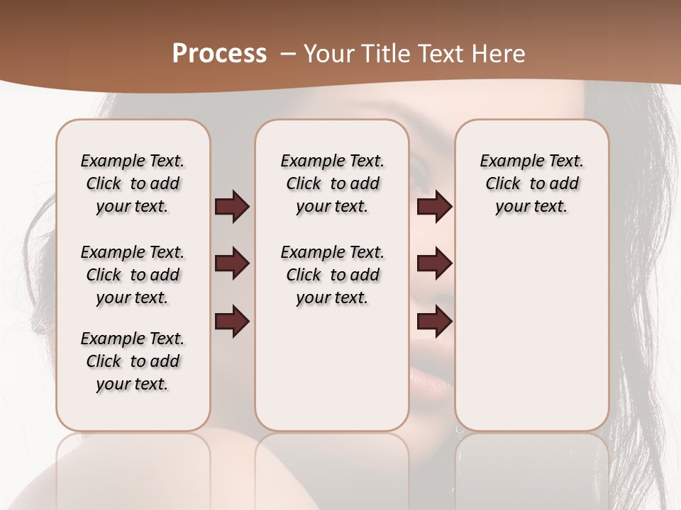 Attractive Clean Curly PowerPoint Template
