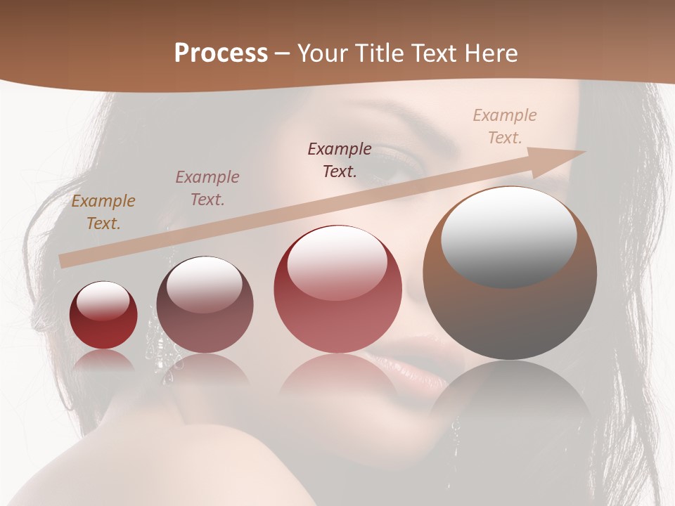 Attractive Clean Curly PowerPoint Template
