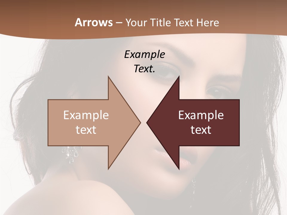Attractive Clean Curly PowerPoint Template