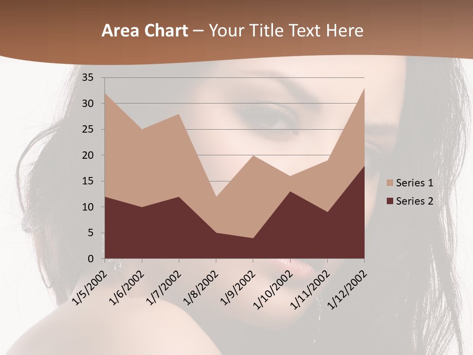 Attractive Clean Curly PowerPoint Template