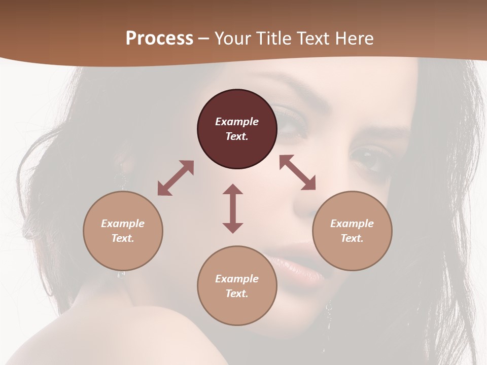 Attractive Clean Curly PowerPoint Template