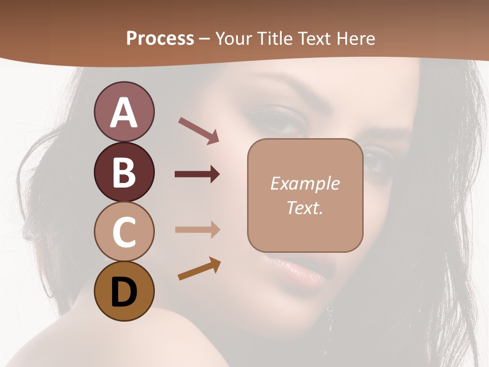 Attractive Clean Curly PowerPoint Template