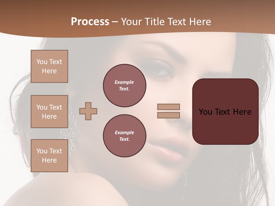 Attractive Clean Curly PowerPoint Template