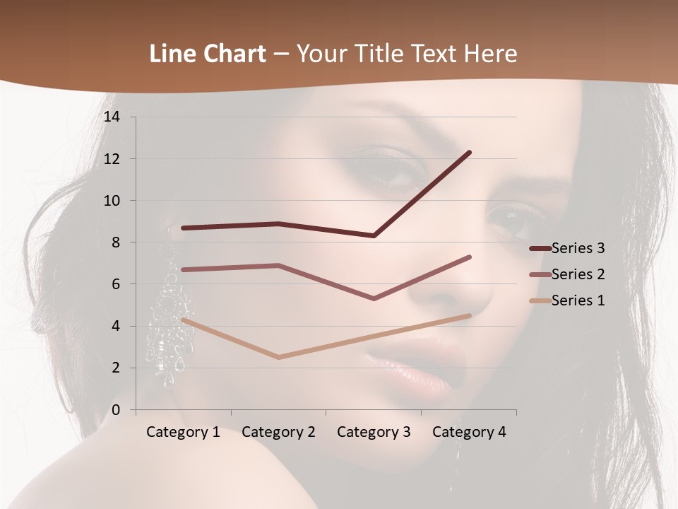 Attractive Clean Curly PowerPoint Template