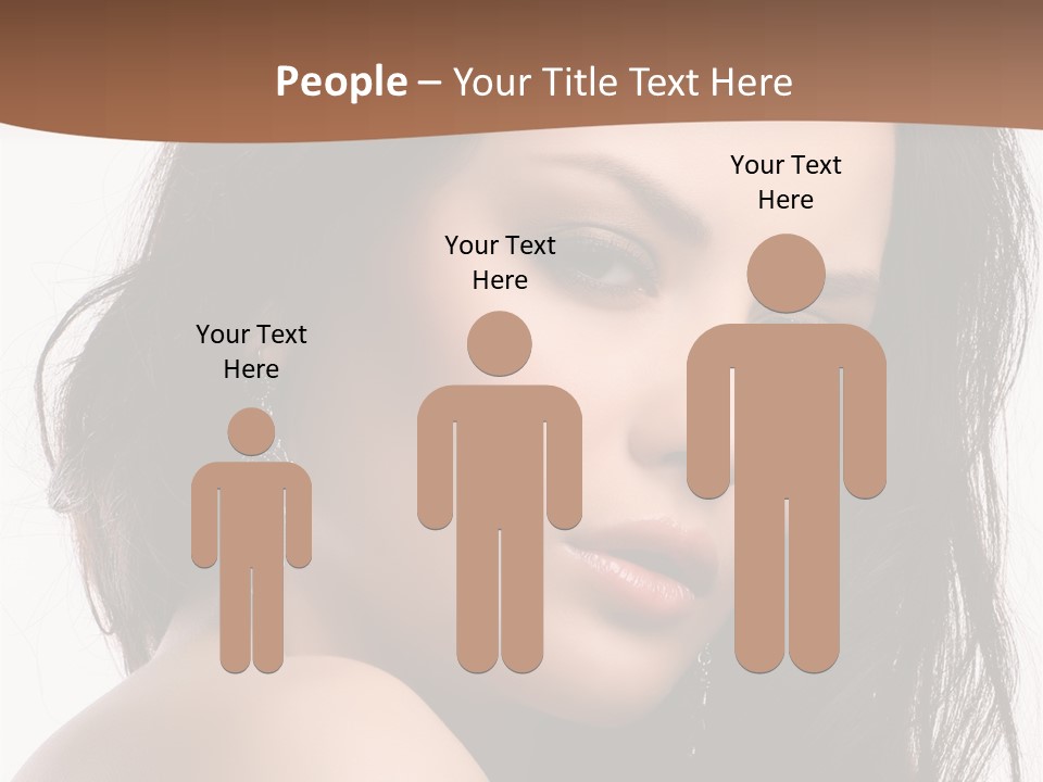 Attractive Clean Curly PowerPoint Template