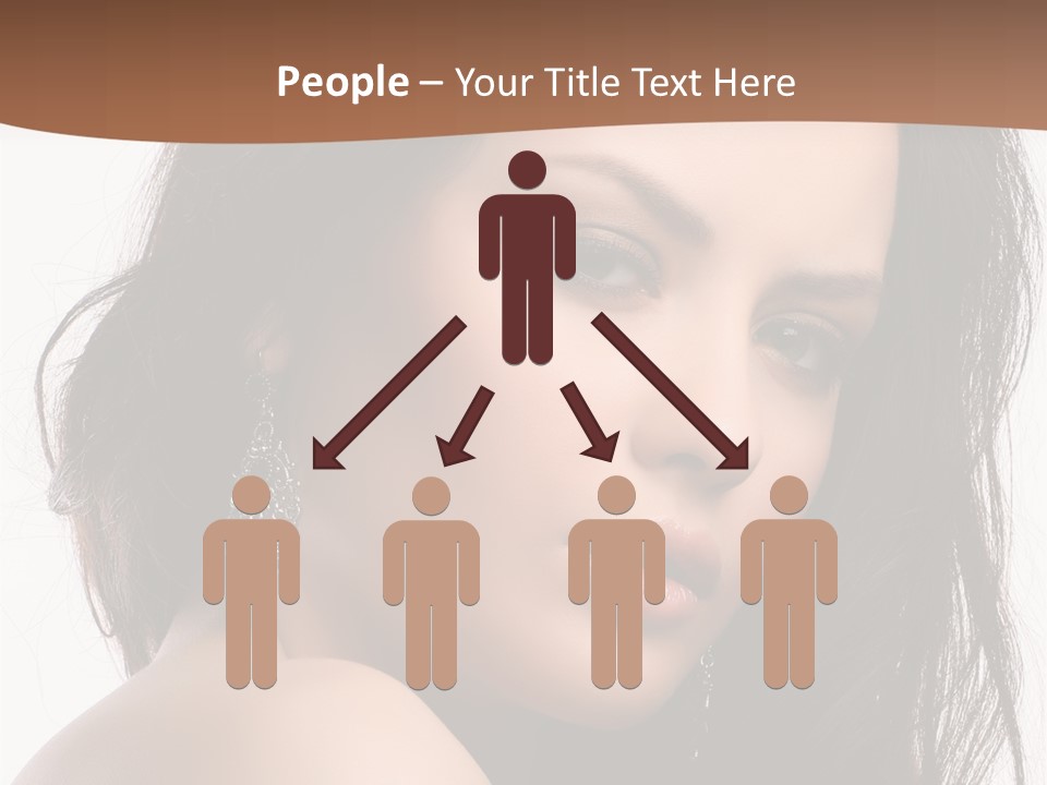 Attractive Clean Curly PowerPoint Template