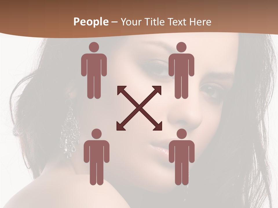 Attractive Clean Curly PowerPoint Template