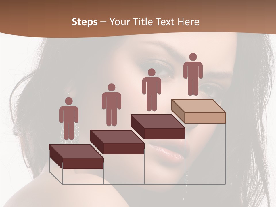 Attractive Clean Curly PowerPoint Template