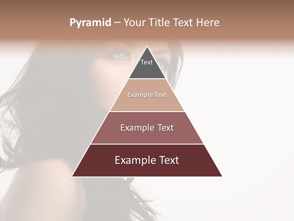 Health Care Hairstyle Background PowerPoint Template