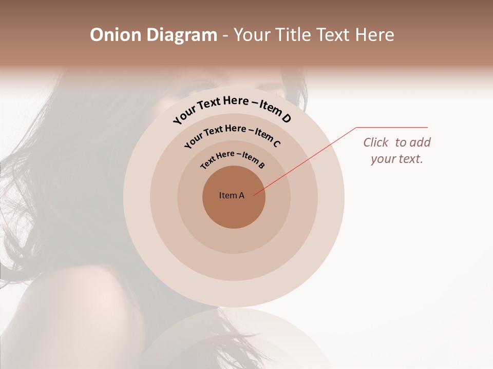 Health Care Hairstyle Background PowerPoint Template