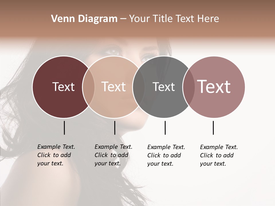 Health Care Hairstyle Background PowerPoint Template