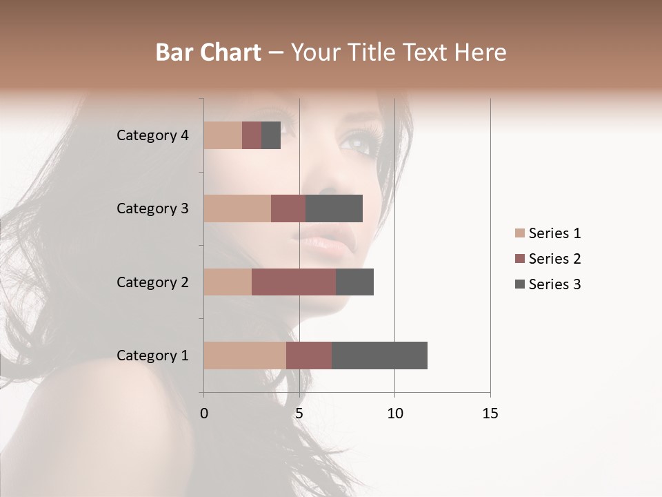 Health Care Hairstyle Background PowerPoint Template