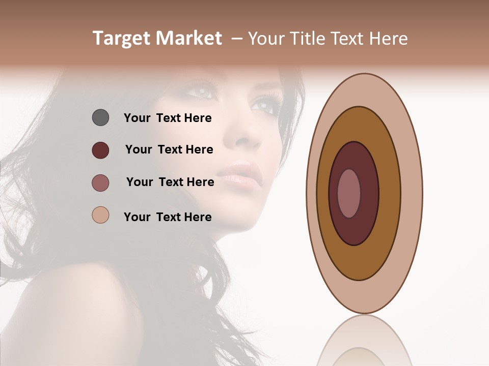 Health Care Hairstyle Background PowerPoint Template