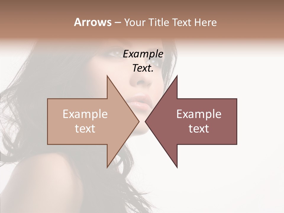 Health Care Hairstyle Background PowerPoint Template