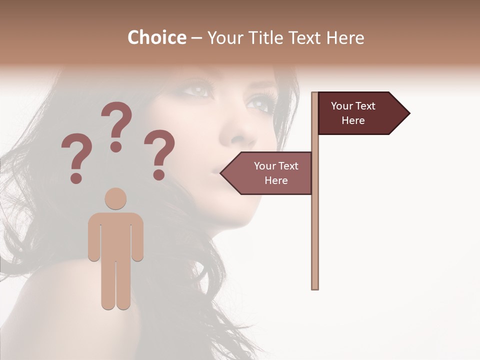 Health Care Hairstyle Background PowerPoint Template