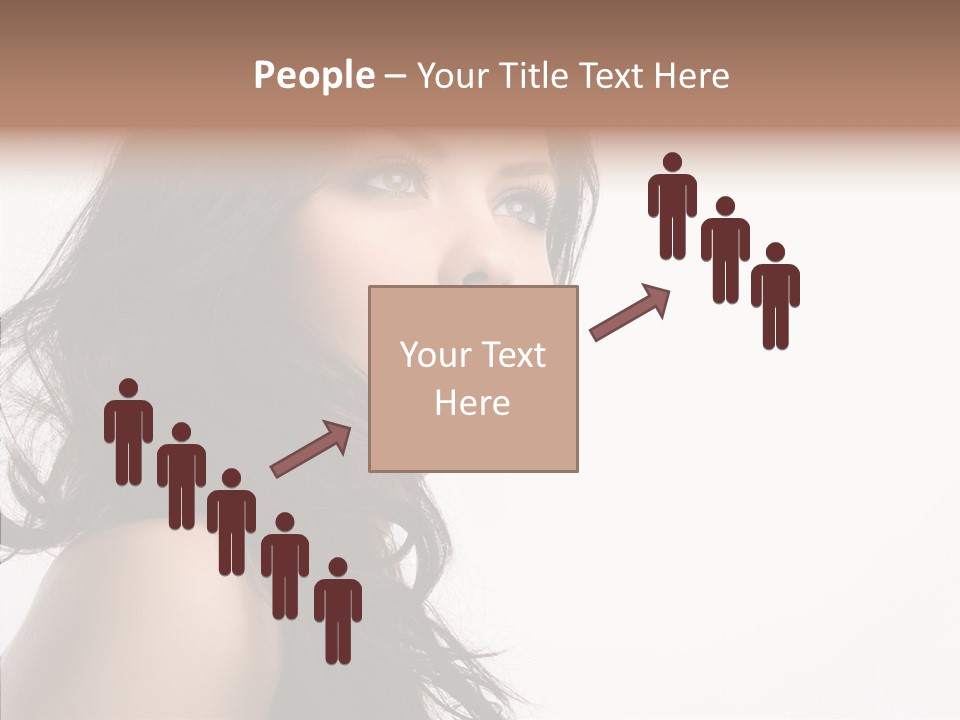 Health Care Hairstyle Background PowerPoint Template