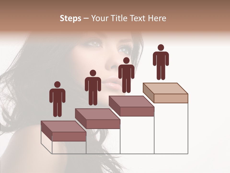 Health Care Hairstyle Background PowerPoint Template