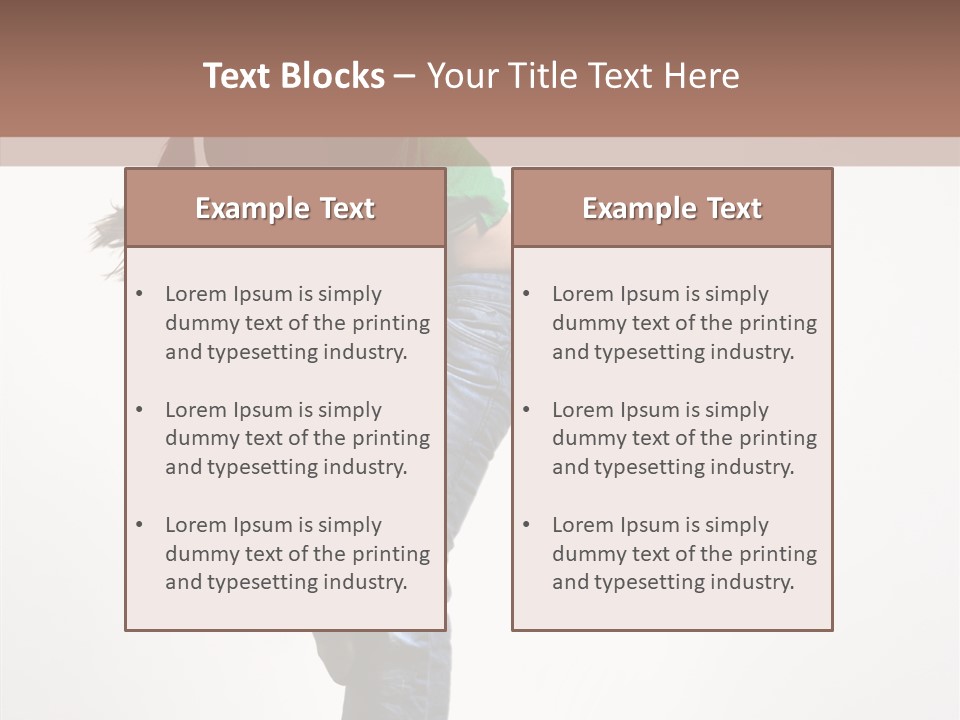 Flexibility Fitness One PowerPoint Template