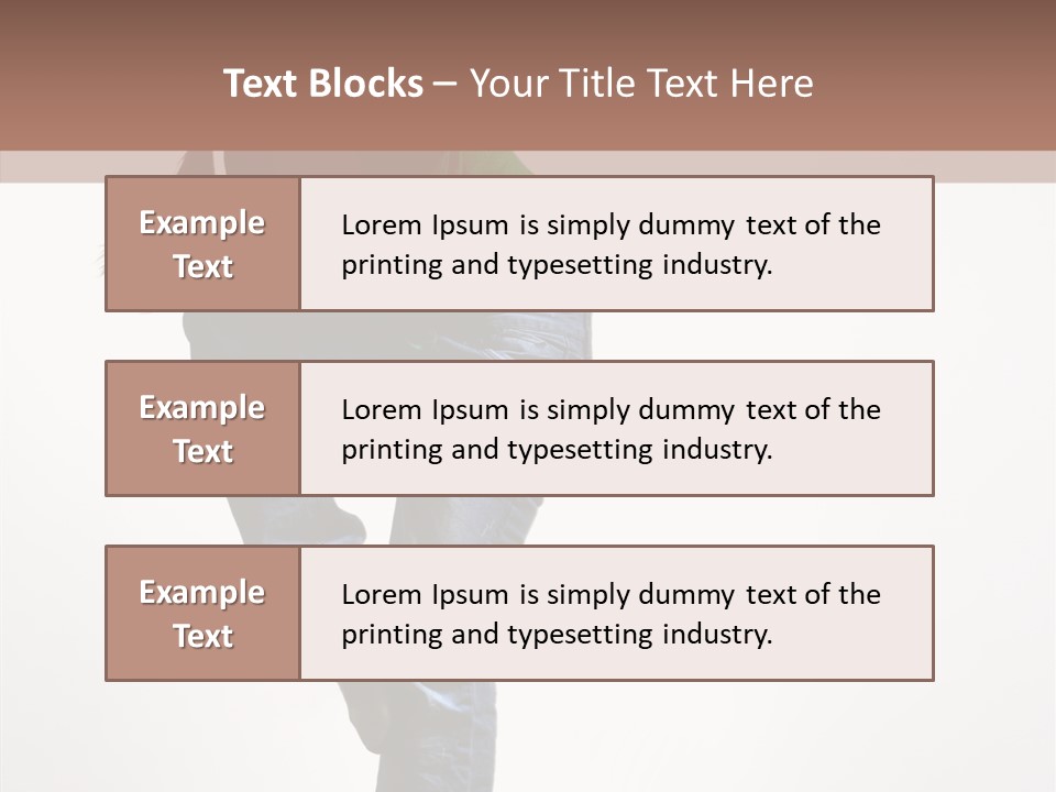 Flexibility Fitness One PowerPoint Template