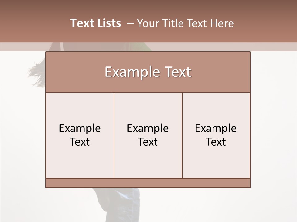 Flexibility Fitness One PowerPoint Template