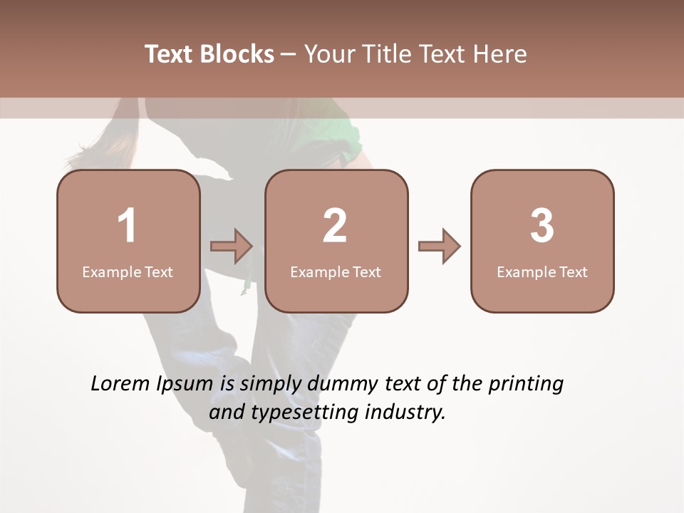 Flexibility Fitness One PowerPoint Template