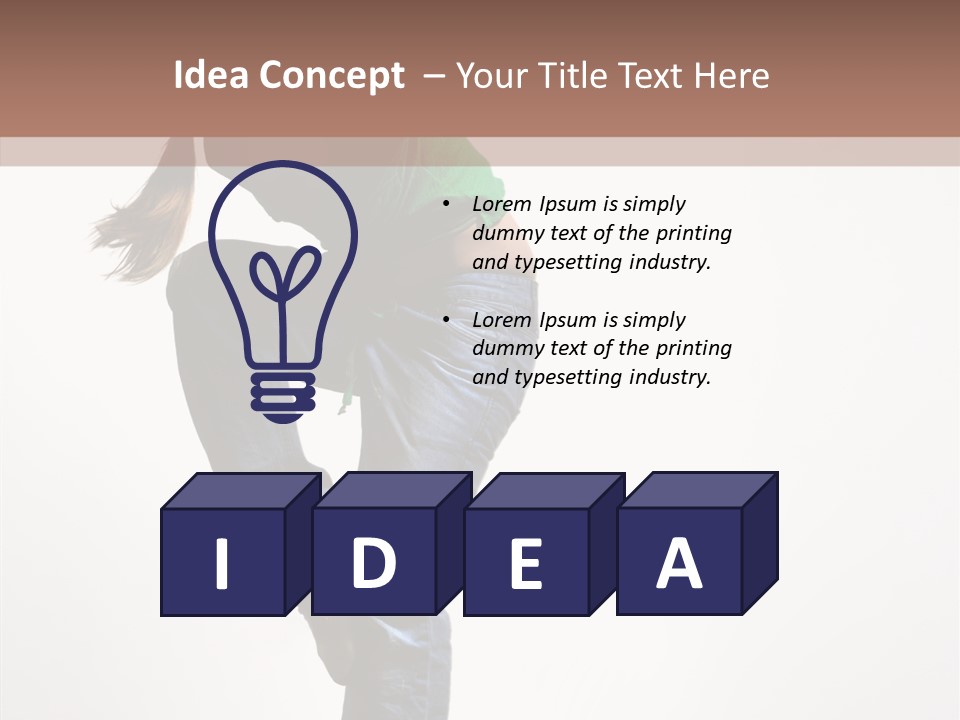 Flexibility Fitness One PowerPoint Template