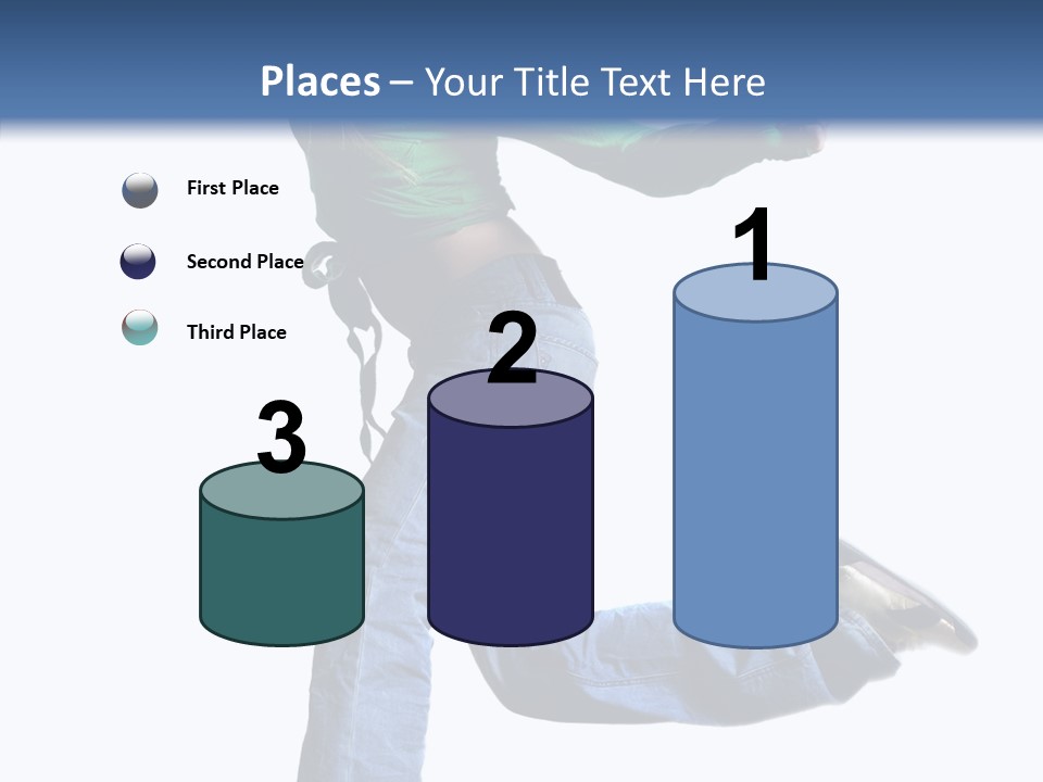 Dancer Modern Fly PowerPoint Template