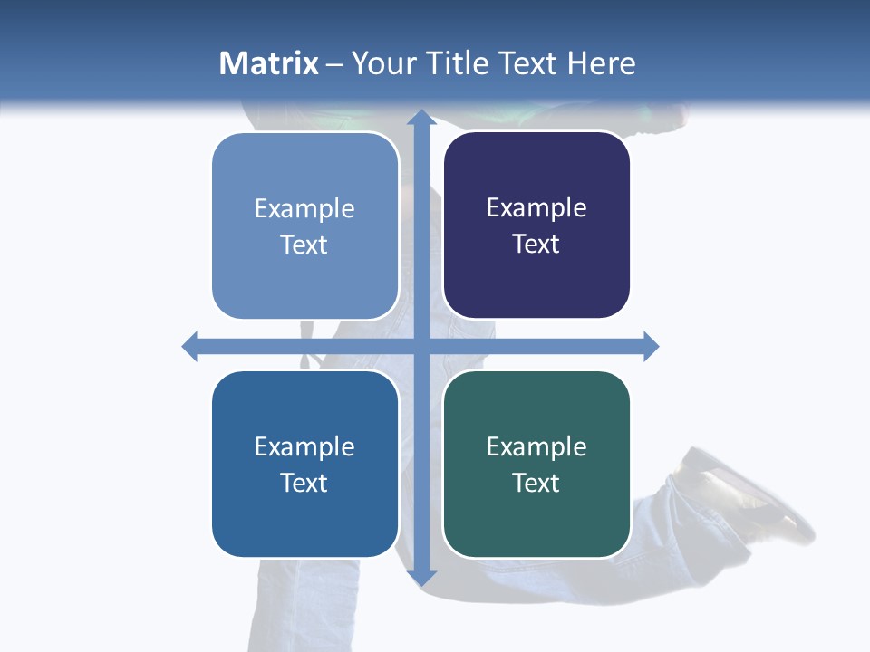 Dancer Modern Fly PowerPoint Template