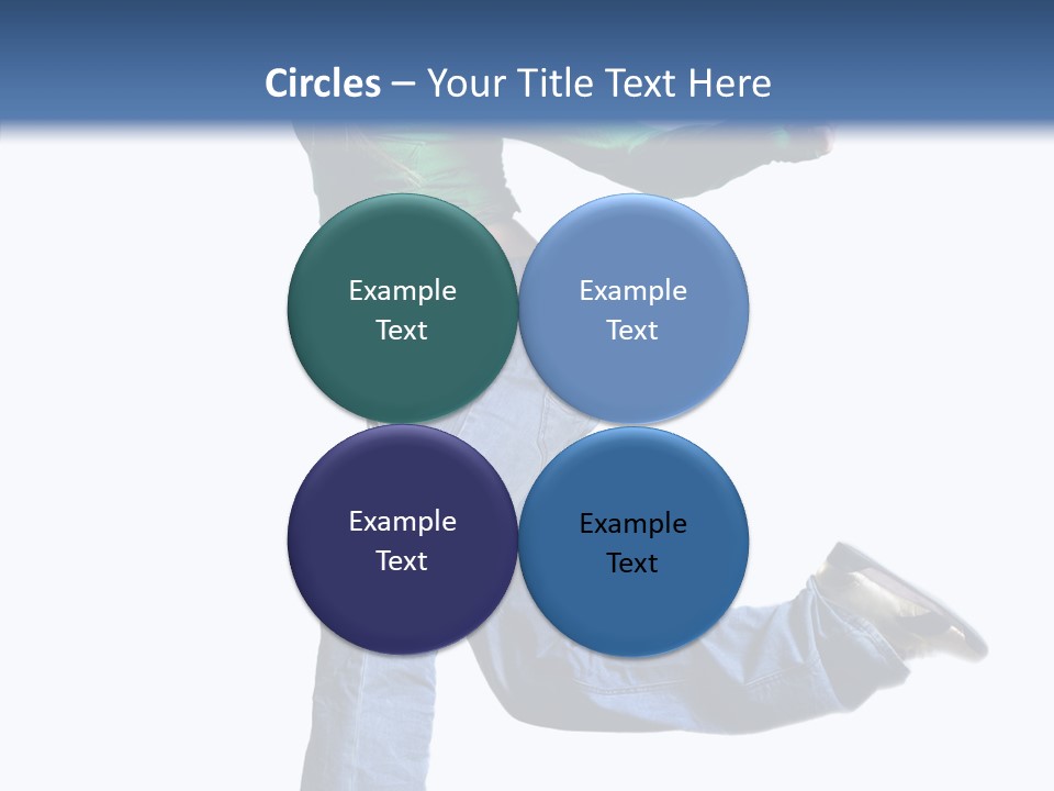 Dancer Modern Fly PowerPoint Template