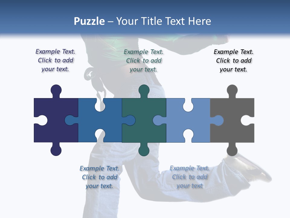 Dancer Modern Fly PowerPoint Template