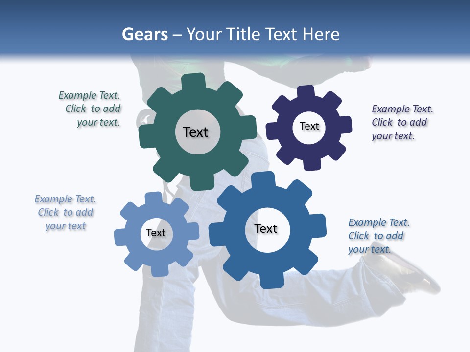 Dancer Modern Fly PowerPoint Template