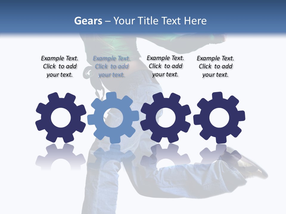 Dancer Modern Fly PowerPoint Template