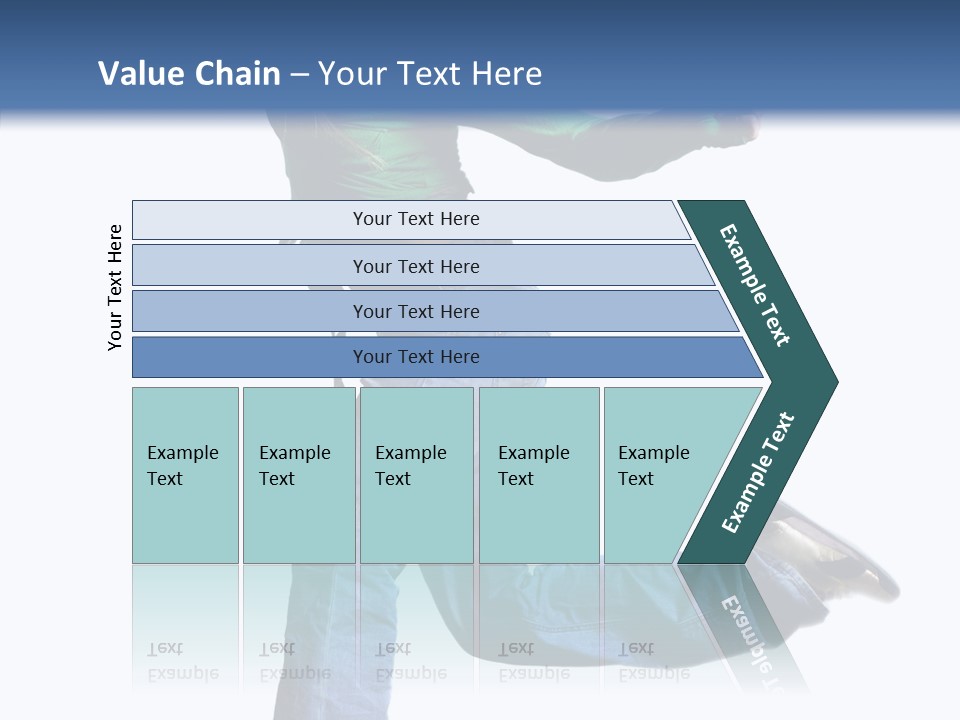 Dancer Modern Fly PowerPoint Template