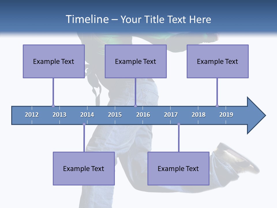 Dancer Modern Fly PowerPoint Template