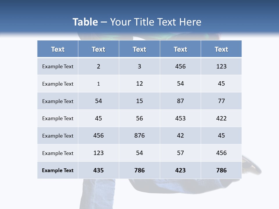 Dancer Modern Fly PowerPoint Template