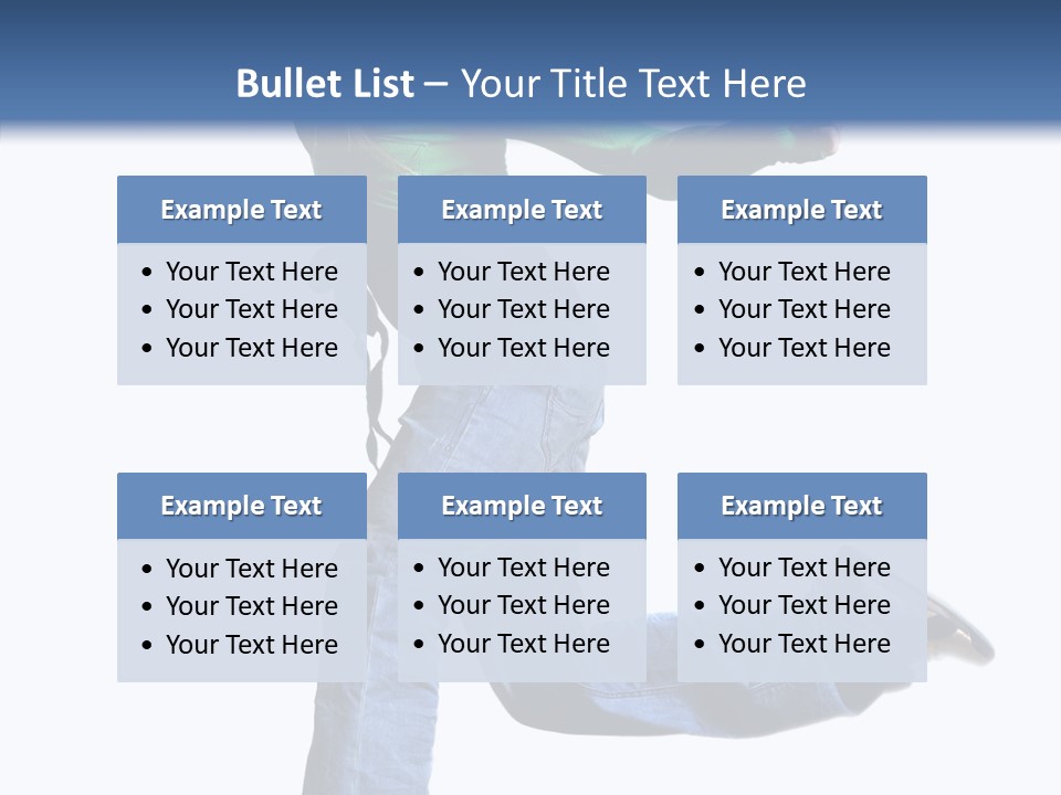 Dancer Modern Fly PowerPoint Template