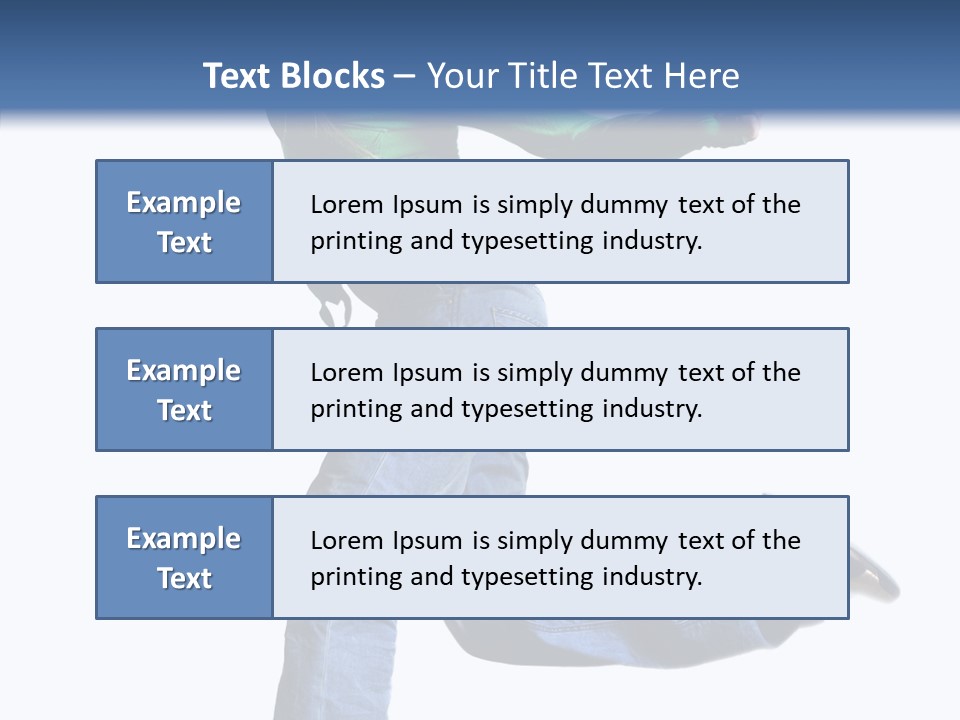 Dancer Modern Fly PowerPoint Template