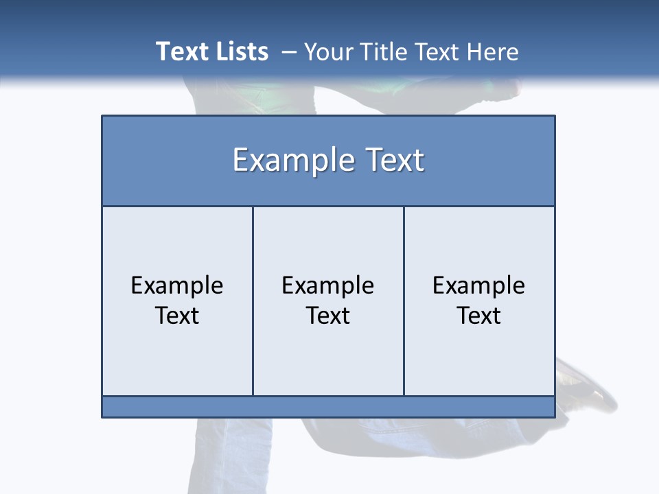 Dancer Modern Fly PowerPoint Template