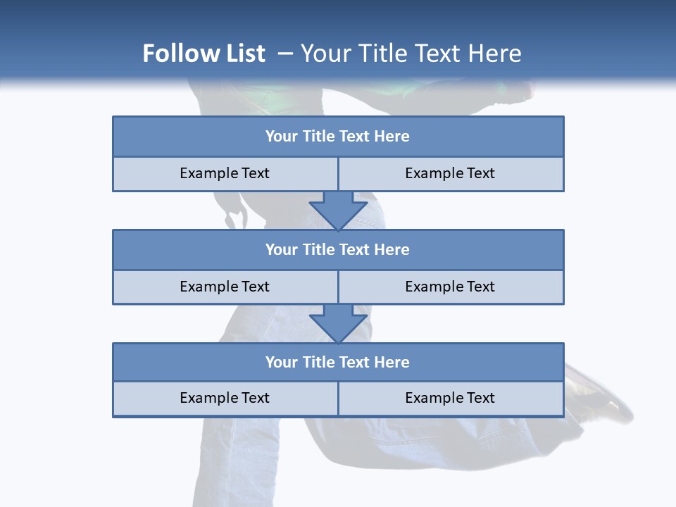 Dancer Modern Fly PowerPoint Template