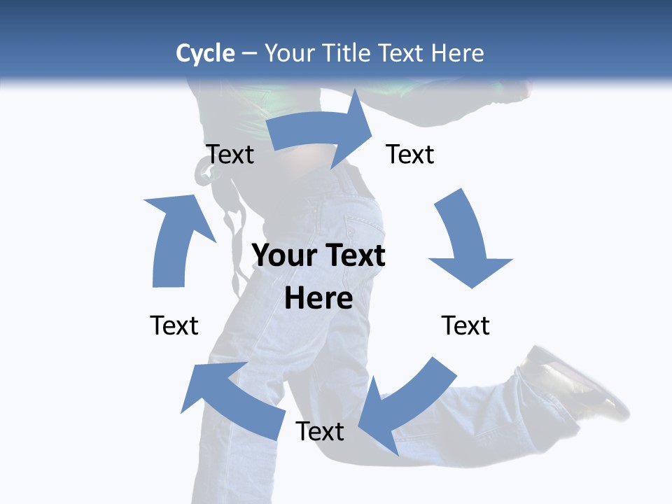 Dancer Modern Fly PowerPoint Template